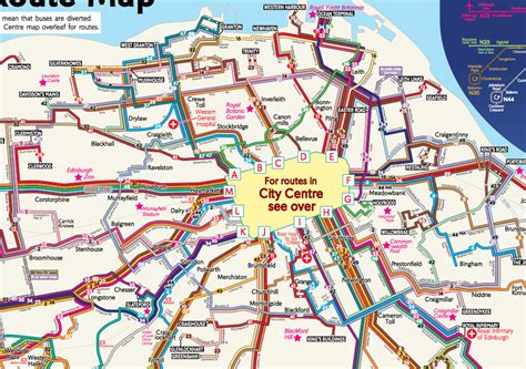 lothian bus routes edinburgh